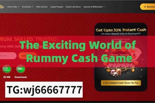 The Exciting World of Rummy Cash Game