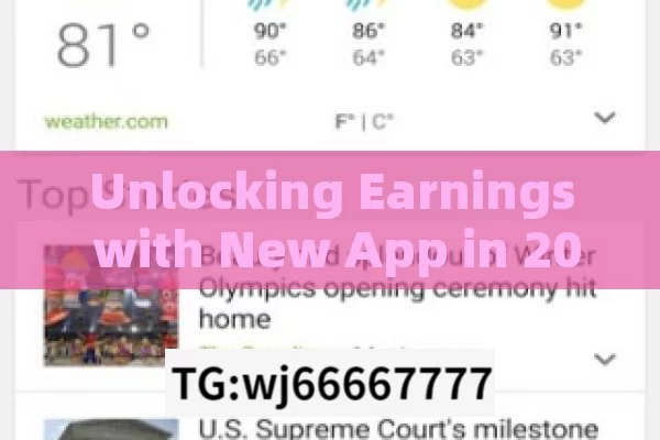 Unlocking Earnings with New App in 2024，Unlocking Earnings in 2024 with New App